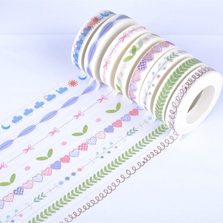 Washi tape sticker cute nhỏ nhắn DIY, Bullet Journal, Sổ lưu niệm, Sổ tay planner, Tạp chí, Nhật ký, Kế hoạch, Gói quà..