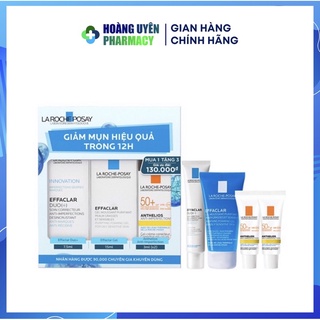 [Mini] Bộ sản phẩm giảm mụn thâm 12h La roche posay