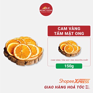 Cam vàng sấy lạnh tẩm mật ong Nani túi 150g Quế Rừng Xanh giúp giải nhiệt, thanh lọc