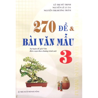 Sách - 270 Đề Và Bài Văn Mẫu Lớp 3