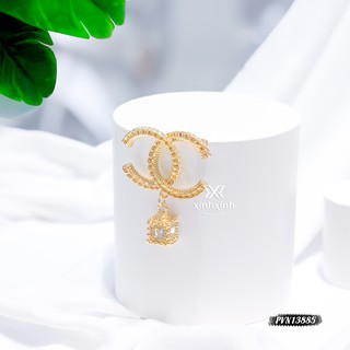 Tag cài áo , phụ kiện cài áo nữ chữ C sang trọng - Xinh Xinh Accessories