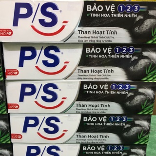 KEM ĐÁNH RĂNG P/S 123 Than Hoạt Tính  Tinh Chất Tre 180g