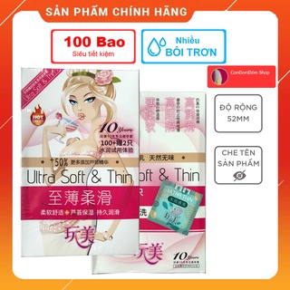 Bao cao su HA nhiều bôi trơn nước hình cô gái
