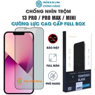 Kính cường lực chống nhìn trộm Iphone 13 Mini chính hãng Nillkin full màn hình cho Iphone 13 Mini