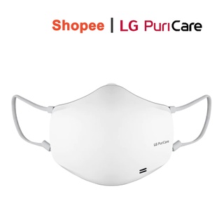 Khẩu trang lọc khí LG Puricare Mask thế hệ 2 (màu trắng) AP551AWFA - lọc bụi mịn 2.5 PM - Chính Hãng (Model 2022)