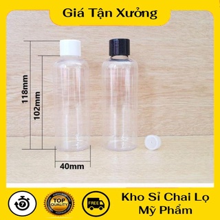 Chai Chiết Mĩ Phẩm ❤ TRÙM SỈ ❤ Chai nhựa pet Nắp Vặn đen 20ml,30ml,50ml,100ml chiết mỹ phẩm , phụ kiện du lịch