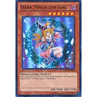 Thẻ bài Yugioh - TCG - UK - Dark Magician Girl / YGLD-ENB03'