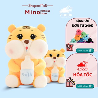 Gấu Bông Hổ Baby Ôm Bình Sữa Dễ Thương Ôm Ngủ Mềm Mại 70cm TH78
