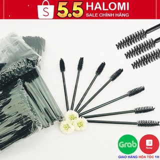 Dụng cụ chải mày chải mi chính hãng HALOMI chuyên dùng cho makeup chải sáp đánh mày
