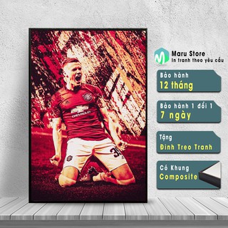 Tranh Scott McTominay Treo Tường, Trang Trí Góc Manu