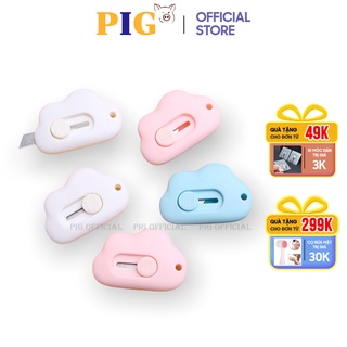 Dao rọc giấy mini tiện dụng nhiều hình cute dễ thương loại tốt