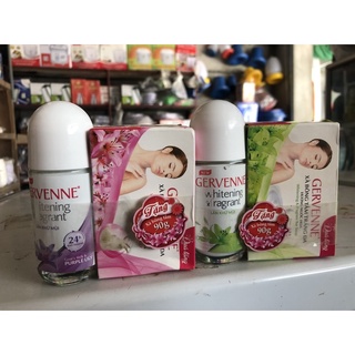 Lăn khử mùi hương nước hoa Gervenne 50ml tặng xà bông tắm 90g