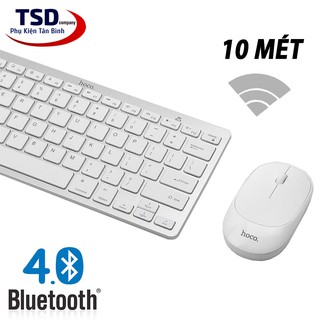 Combo Chuột Và Bàn Phím Không Dây Hoco Di05 Chính Hãng Kết Nối Qua Bluetooth