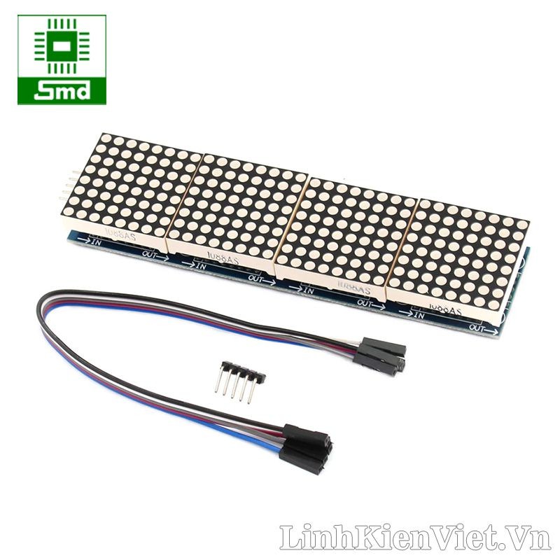 Module matrix 8x24 màu đỏ MAX7219 (SPI)