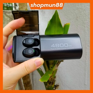 Tai nghe bluetooth S11  cao cấp chống nước kiêm đốc sạc 4800mah làm sạc dự phòng tiện lợi