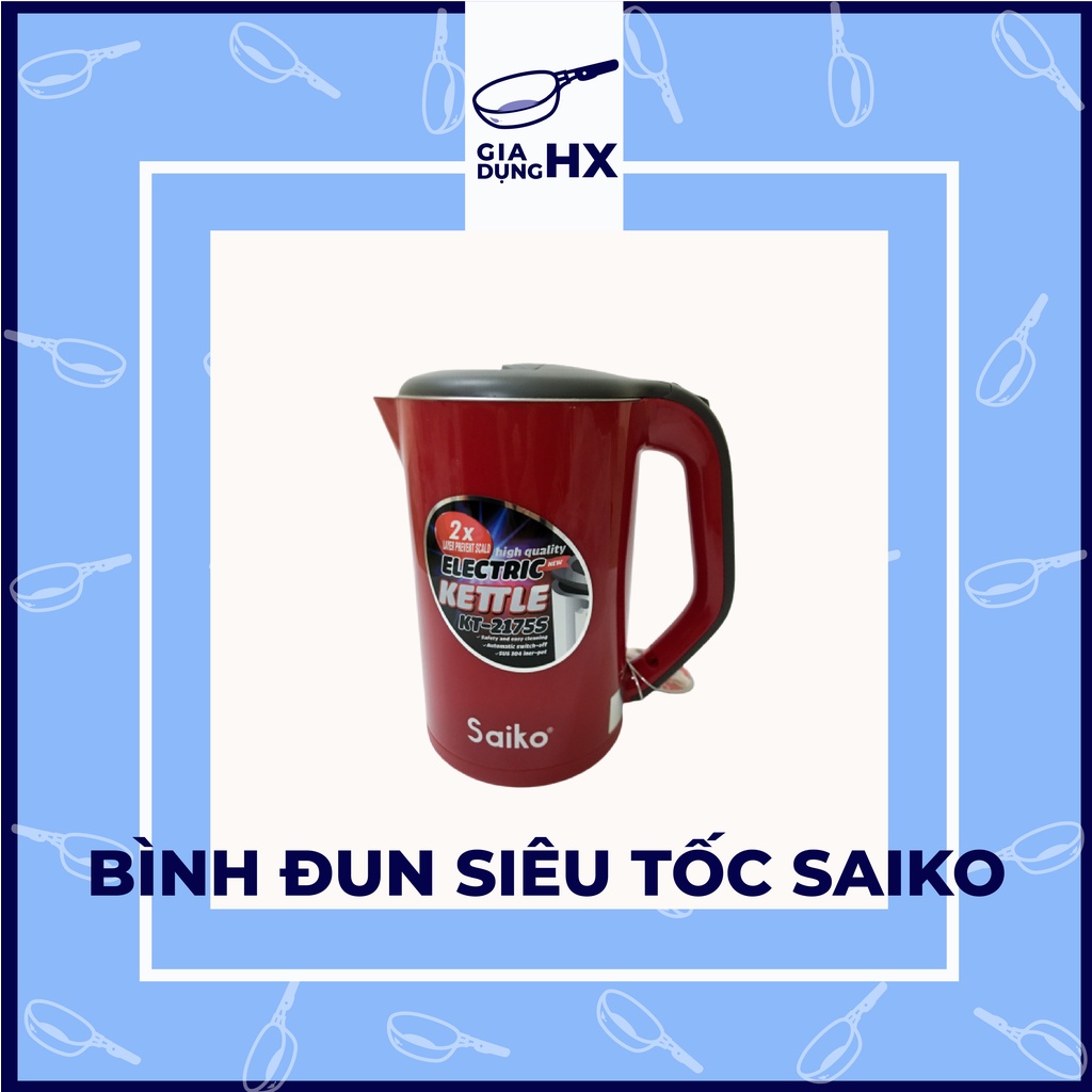 Bình Siêu Tốc Inox Saiko