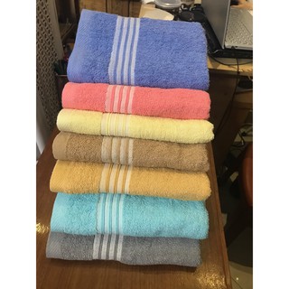 Khăn tắm gia đình sợi cotton mềm mại, dày vừa phải, kt 50x100cm