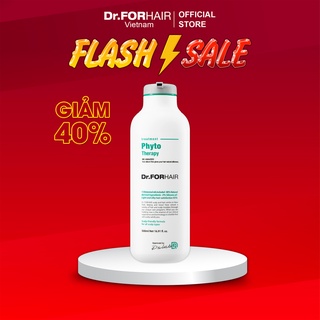 Dầu xả cho da nhạy cảm, Dầu xả dưỡng tóc chiết xuất thực vật, an toàn, dịu nhẹ Dr.ForHair Phyto Therapy Treatment 500ml
