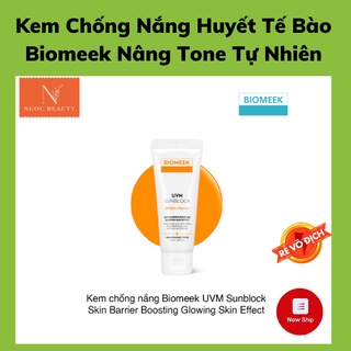 Kem chống nắng, dưỡng trắng, dành cho da nhạy cảm, chống nắng phổ rộng Biomeek