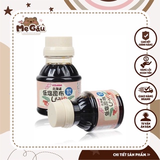 Nước tương tảo bẹ nguyên chất Hokkaido Kids&amp;Mama 100ml