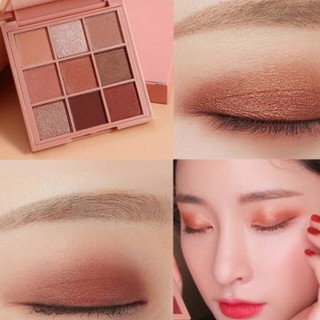 Phấn mắt  9 màu tone cam đất CoolBarbie