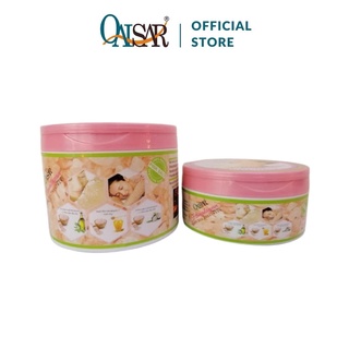 Muối tắm Himalayan QAISAR dạng mịn, chăm sóc cơ thể, tẩy tế bào chết hộp nhựa 550gr