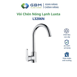[Mã BMBAU300 giảm 10% đơn 499K] Vòi Chén Nóng Lạnh Luxta L3206N-VLXD XANH