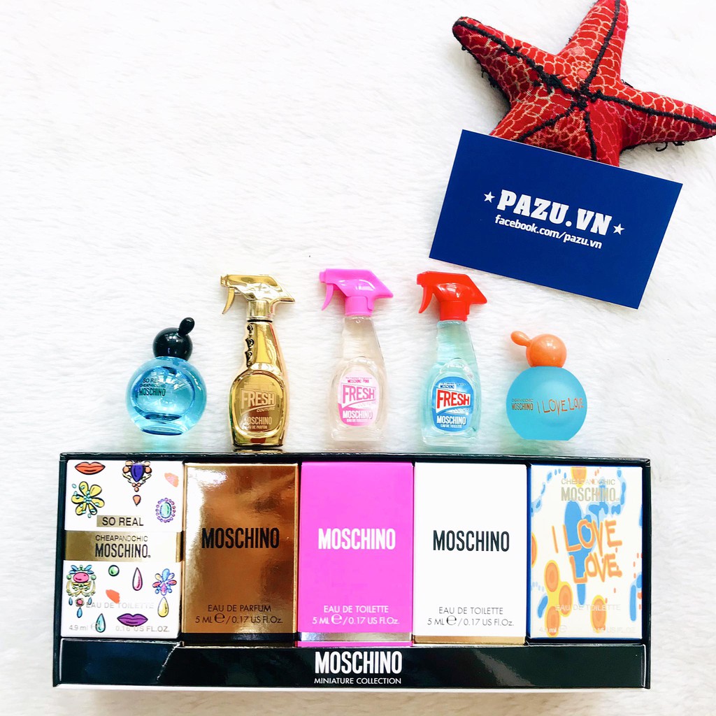 Set Nước Hoa Mini Moschino
