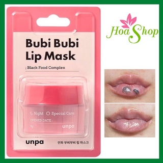 Mặt Nạ Ngủ Môi Unpa Bubi Bubi Lip Mask 9gr