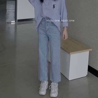 Quần jeans ống suông vừa co giãn 901