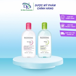 Tẩy trang cho da khô, da dầu, da nhạy cảm - Nước tẩy trang Bioderma chính hãng [500ml]