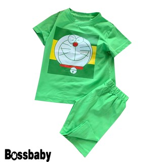 Bộ Quần áo hình Doremon trẻ em,bộ đồ bé gái,bé trai cho bé từ 6kg-29kg.BDBG32.