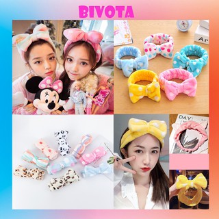 Băng đô Bivota bờm xinh phong cách hàn quốc nhiều màu xinh xắn B38