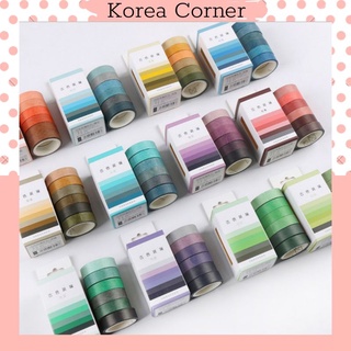 COMBO 6 CUỘN BĂNG KEO VINTAGE TRANG TRÍ PLANNER