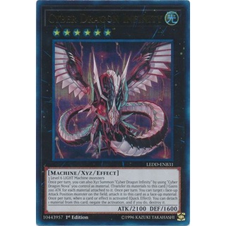 Thẻ bài Yugioh - TCG - Cyber Dragon Infinity / LEDD-ENB31'