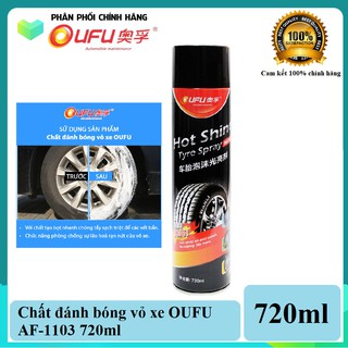 Bình xịt đánh bóng vỏ xe OUFU AF-1103 720ml