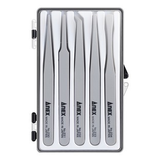Made in Japan -Bộ nhíp nhựa 5 chi tiết ANEX 230-5S