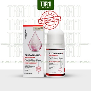 [PHIÊN BẢN NÂNG CẤP] Lăn Khử Mùi Angel's Liquid Glutathione, Giảm Thâm Nách, Dưỡng Trắng Da, Không Vết Ố Vàng