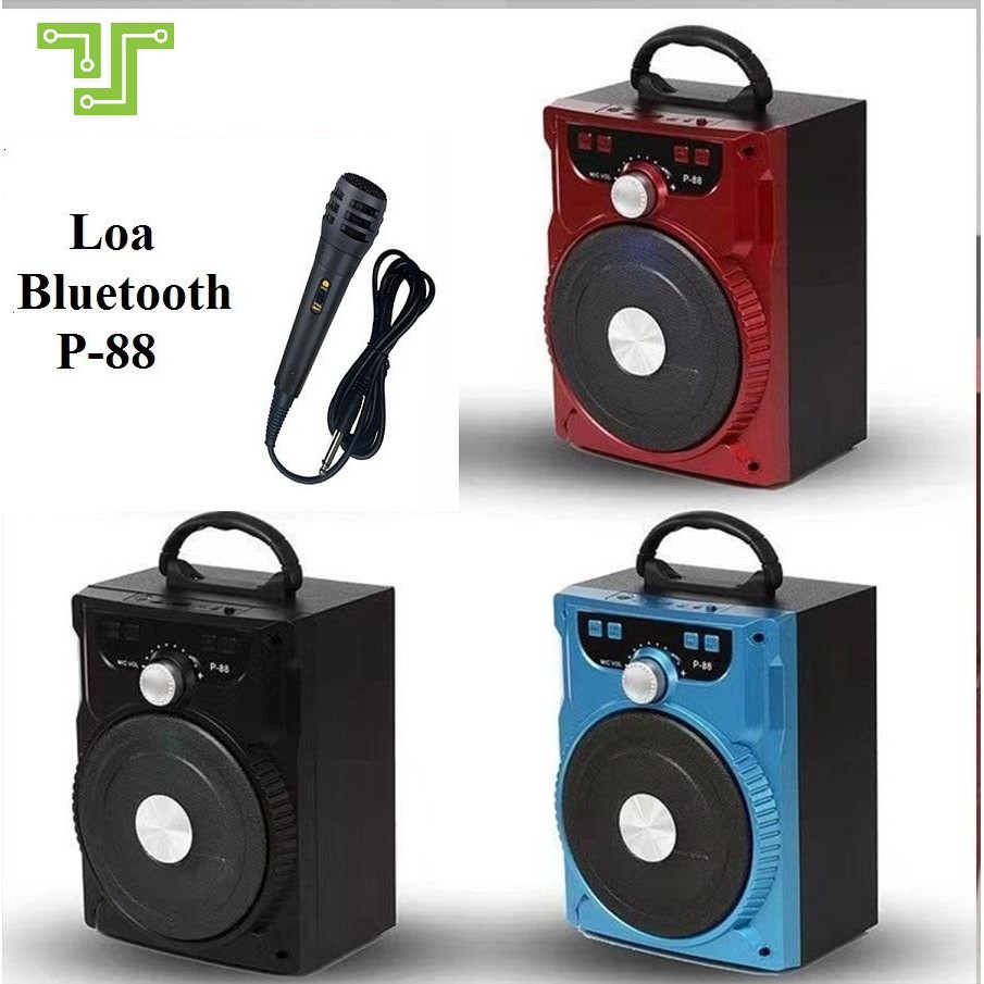 Loa bluetooth, karaoke P-88