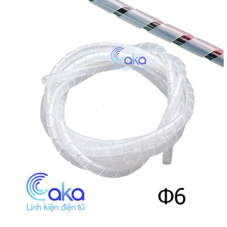 Dây xoắn ruột gà, bọc dây điện phi 6-10 MÉT