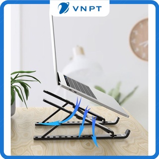 Giá đỡ LAPTOP, MACBOOK, IPAD bằng nhựa có thể điều chỉnh được độ cao, đế tản nhiệt kê laptop
