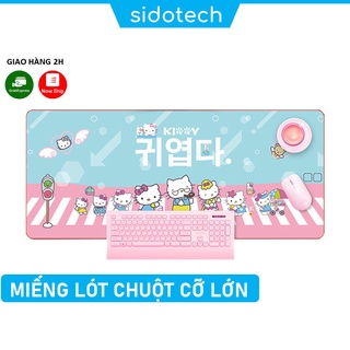 Miếng Lót Chuột Cỡ Lớn 80 x 30 SIDOTECH Inphic L1C Siêu Nhạy Chống Nước Cho Game Thu Chơi Game Làm Việc Văn Phòng