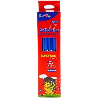 Hộp 12 Bút Chì Gỗ HB Smart Kids Soft Series SK-PCHB004 - 8935276423012