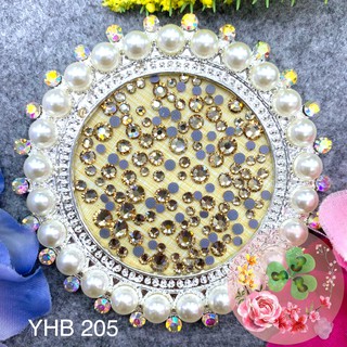 YHB 205. Đá YHB đính trang trí móng siêu lấp lánh " Màu Golden Shadow". Hàng chuẩn loại A.