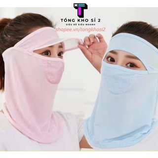 PVN26311 KHẨU TRANG CHỐNG NẮNG CÓ MŨ CHE