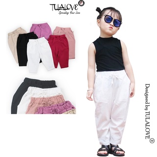 Quần Baggy Đũi Xước Dài Cho Bé Gái Tulalove
