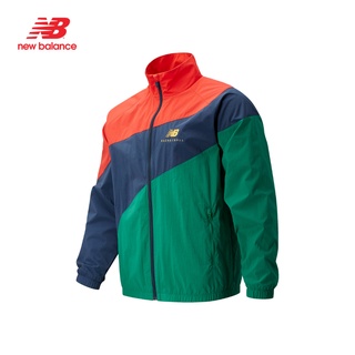 Áo khoác không nón nam New Balance Basketball Woven - MJ11589NGO (form quốc tế)