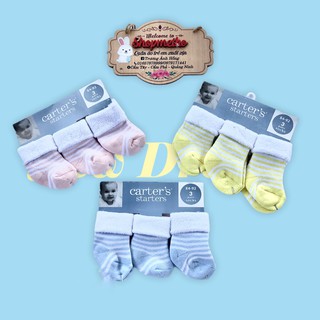 Tất dày ấm cho bé Carter, tất xù cho bé