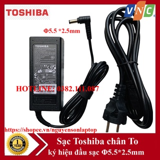 SẠC LAPTOP TOSHIBA 19V-3.42A (ADAPTER TOSHIBA) BẢO HÀNH ĐỔI MỚI 12 THÁNG NEW 100%