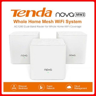Bộ Wifi Mesh không dây Tenda Nova MW3 (3 pack) Chính hãng